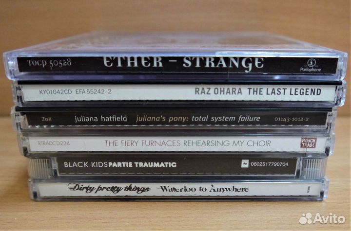 Cd диски фирменные (alt-indie) ч. 3