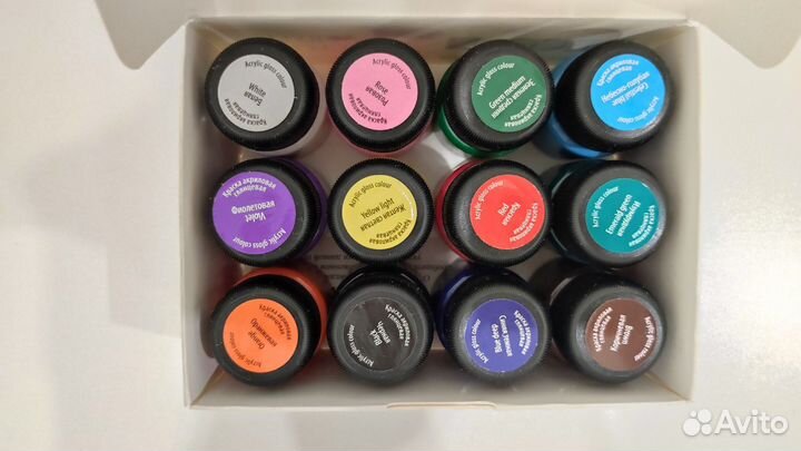 Акриловые глянцевые краски decola