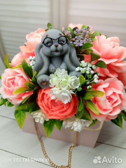 Букет из мыла