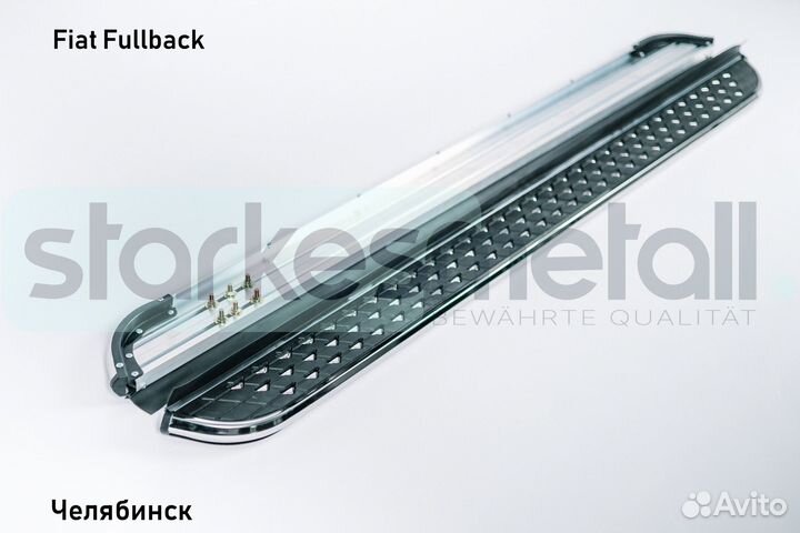 Пороги подножки Fiat Fullback Classik