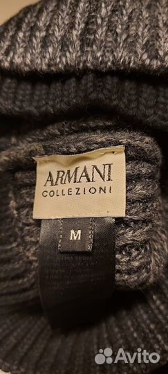 Шапка Armani, комплект- шапка и шарф