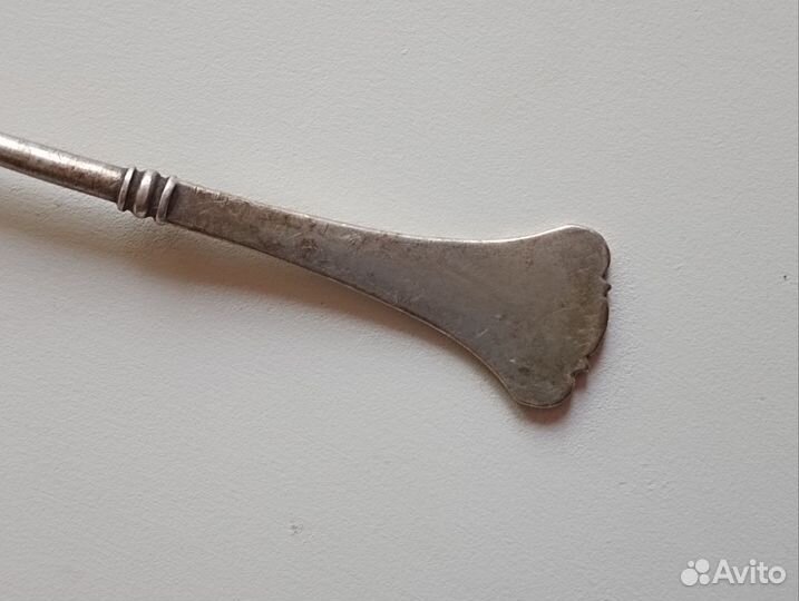 Серебряная чайная ложка 84 проба винтаж 28 грамм