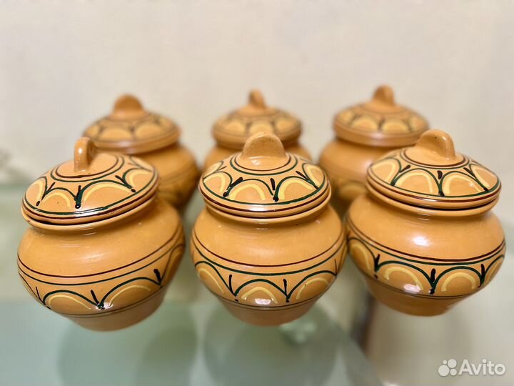 Керамические горшки для запекания СССР