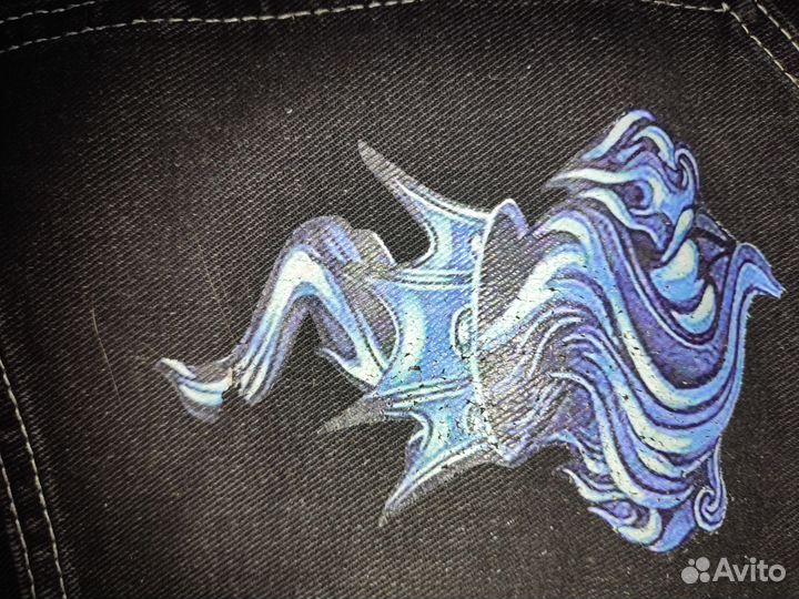 Джинсы jnco sk8 y2k