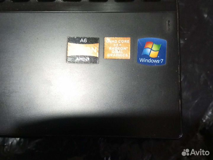 Ноутбук Samsung проц А6 3гб ддр3 на запчасти