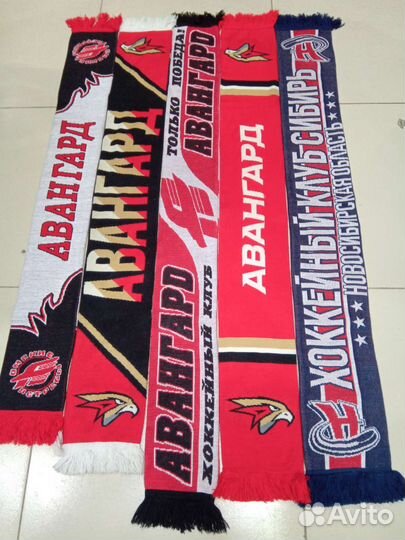 Шарфы:Х.К.'Сибирь-1шт.Авангард-4шт.Флаг;Поло*Набор