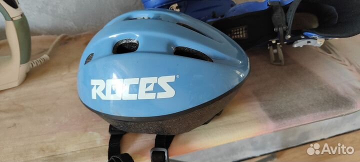 Ролики с защитой и шлемом