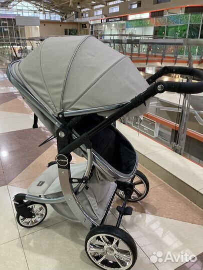 Коляска 3в1 luxmom dalux экокожа