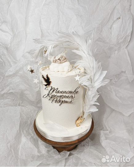 Топпер с вашим именем на Крещение или Первый зубик