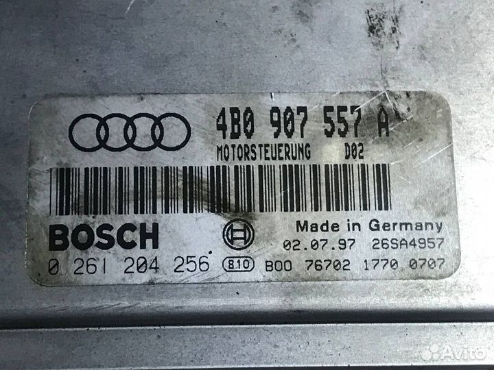 Блок управления двигателя эбу Audi A6 C5 1.8T AEB