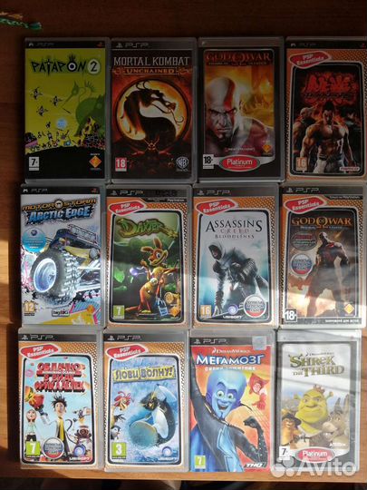 Диски для sony psp
