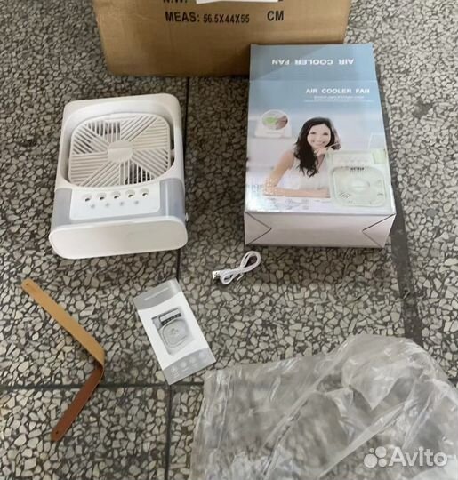 Вентилятор настольный с увлажнитель воздуха