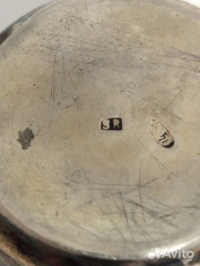 Подарок Рюмка Стопка Серебро 84 проба