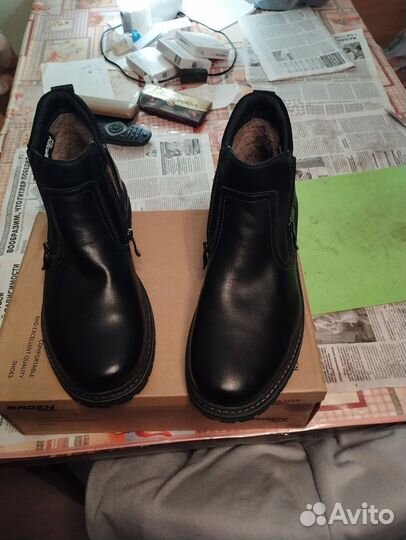 Ботинки зимние мужские 45 размер новые