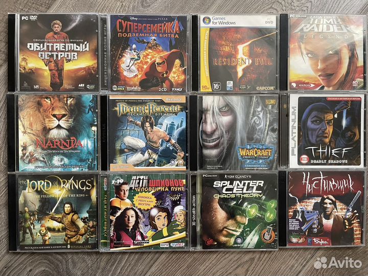 Игры для пк на дисках