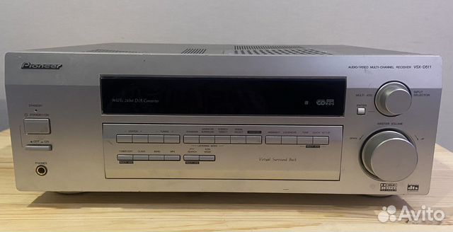 Ресивер pioneer vsx d511-s купить в Москве | Электроника | Авито