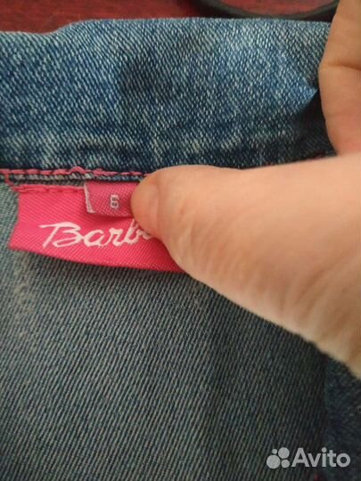 Две куртки джинсовые, детские