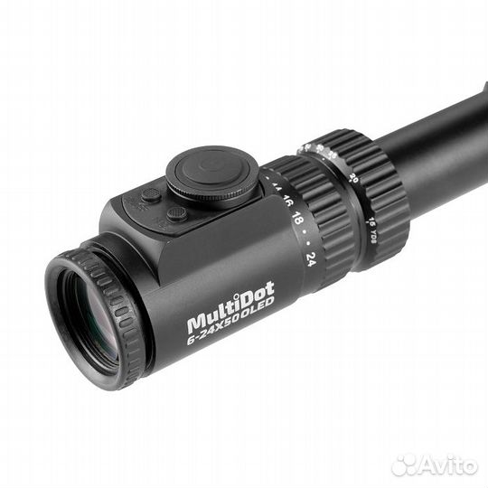 Прицел оптический Veber multidot 6-24X50 oled, шт