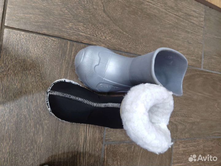 Сапоги детские непромокаемые Quechua 26-27 размер