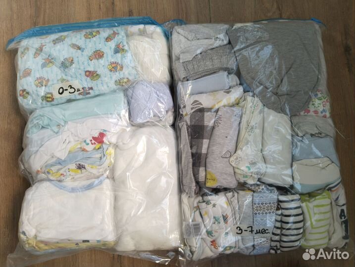 Одежда для новорожденных от 0 до 7 месяцев