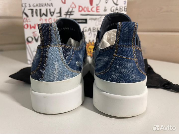 Dolce gabbana кеды 38