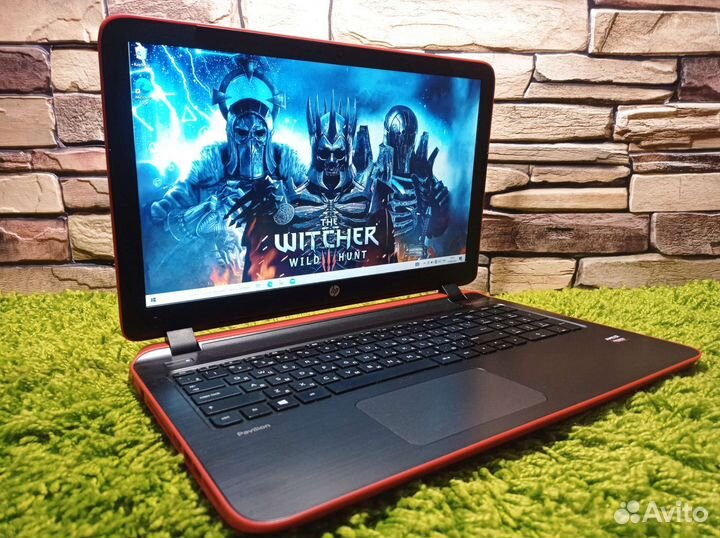 Красивый мощный HP A10-5745 12Gb 512Gb SSD+1Tb FHD