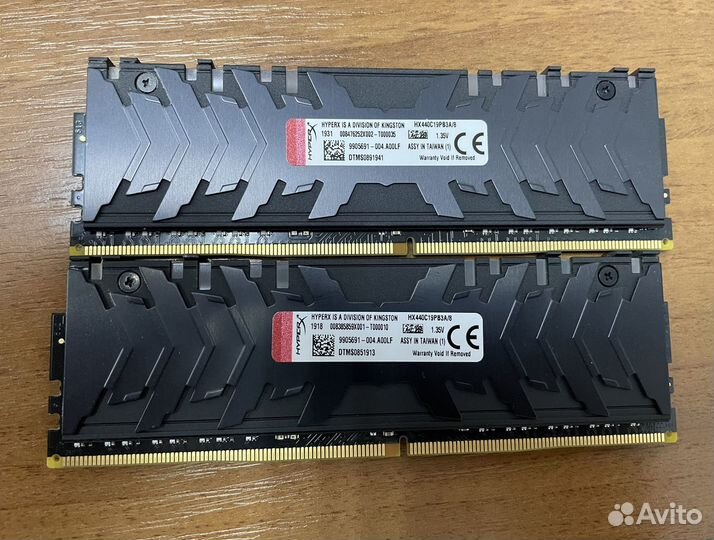 Оперативная память DDR4-4000 2x8GB HyperX