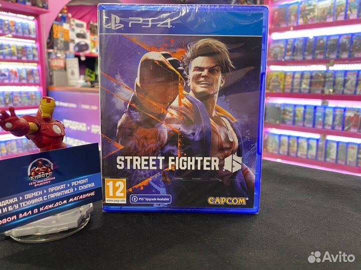 Диск PS4/PS5 Street Fighter 6 (Новый) Обмен