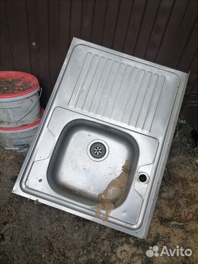 Раковина из нержавейки бу