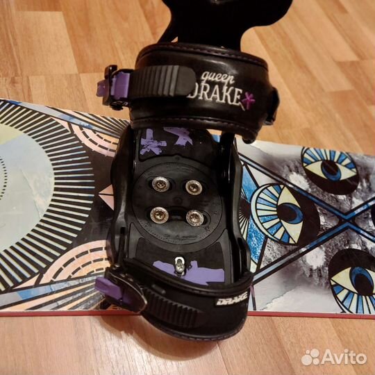 Сноуборд с креплениями 139