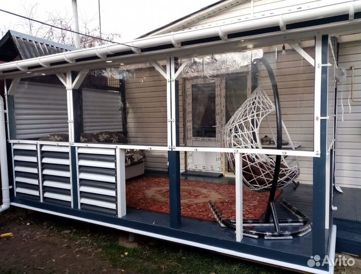 Мягкие окна на веранду