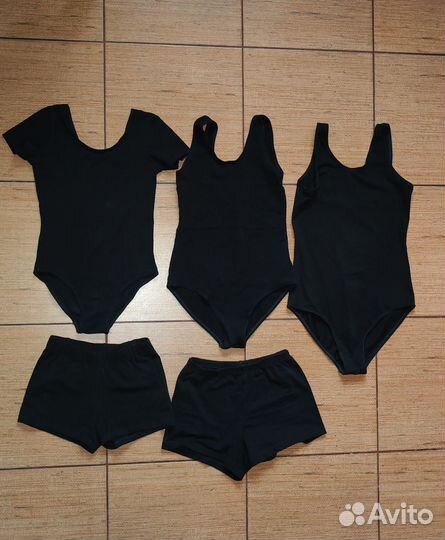Купальник гимнастический, шорты. 116,122,128