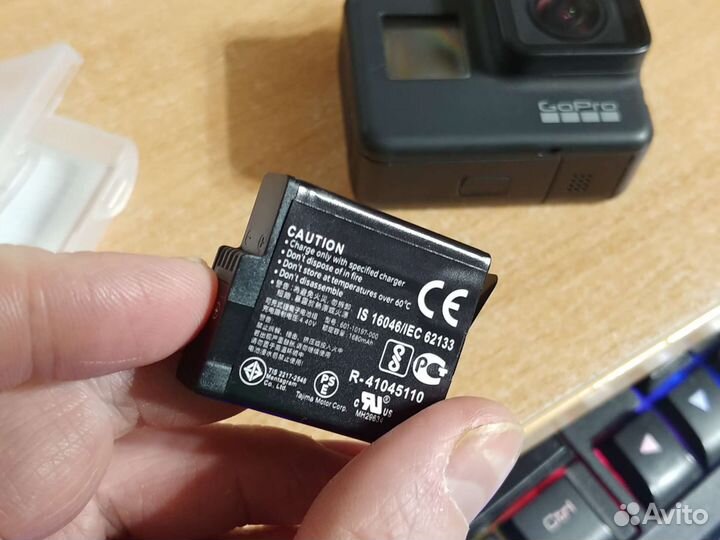 Аккумулятор новый для Gopro Hero 5 6 7 black