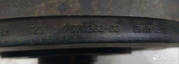 Шкив коленвала1123 7570263BMW7 F01/F024.4Бензин