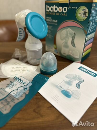 Молокоотсос ручной baboo 2-001