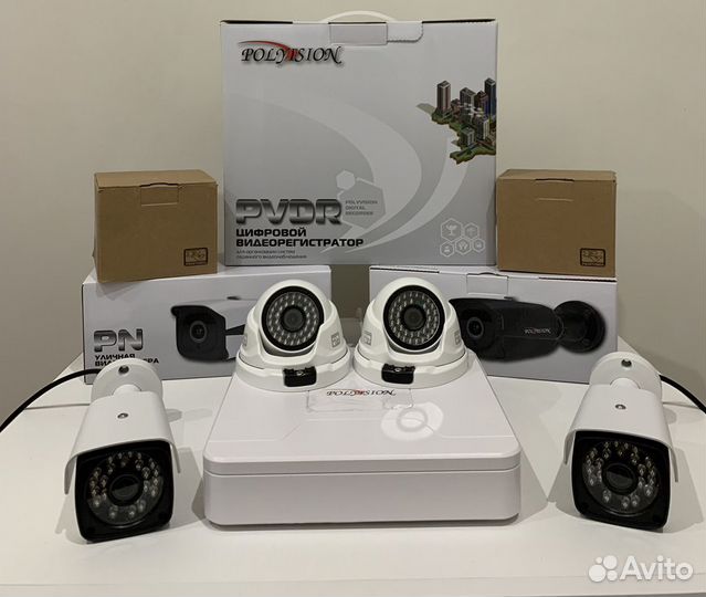 Комплект видеонаблюдения