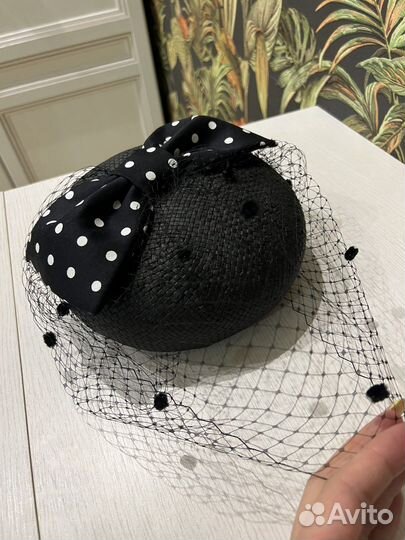 Шляпка женская с вуалью