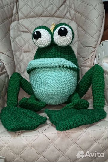 Вязаная Царевна лягушка