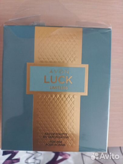 Avon Luck Limitless туалетная вода д/него 75 мл