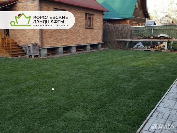 Рулонный газон