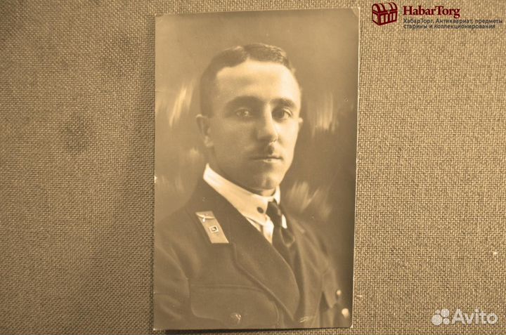 Фотография военного летчика с петлицами 