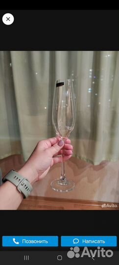 Бокалы для шампанского богемия