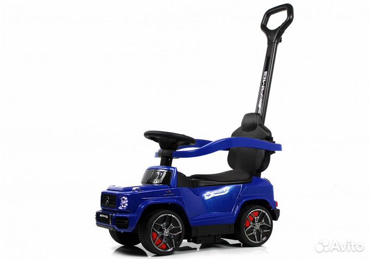 Детская каталка RiverToys Mercedes-Benz G63 с ручк