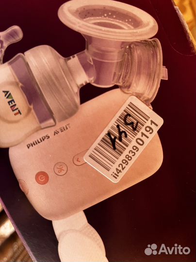 Молокоотсос avent электрический