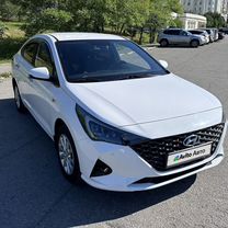 Hyundai Solaris 1.6 AT, 2021, 63 000 км, с пробегом, цена 1 750 000 руб.