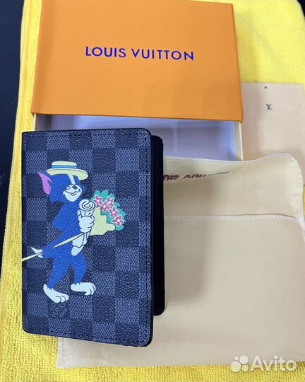 Обложка на паспорт louis vuitton кожанная