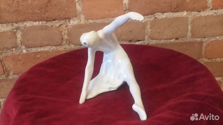 Статуэтка балерина Дудинская лзфи СССР 1960-е годы