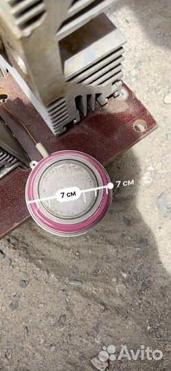 Тиристор силовой Т1000 с радиатором