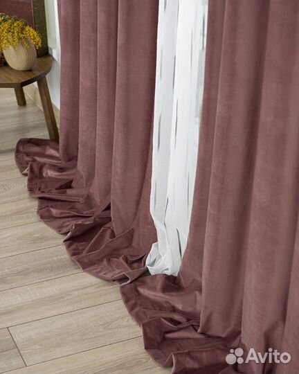 Шторы бархат Беллиссимо Каньон