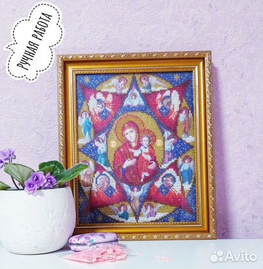 Икона из страз